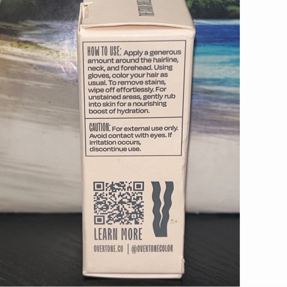 Overtone The Stain Shield Color Barrier Stick Hair Dye Skin Protector 0.27oz NEW - Picture 3 of 3